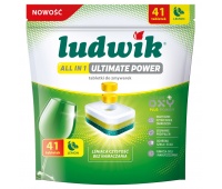 Dishwasher tablets LUDWIK All in 1 Ultimate Power, 41 pcs., lemon