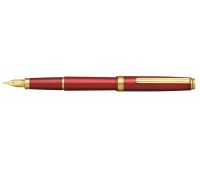 Fountain pen Platinum BISO Flame Red M, boxed, red