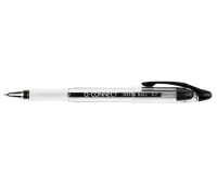 Ballpoint pen Q-CONNECT Delta, with replaceable refill, 0.7mm, black