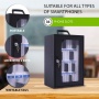 Smartphone locker Q-CONNECT, 36 compartments, black
