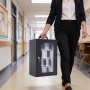 Smartphone locker Q-CONNECT, 36 compartments, black