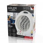 Fan heater ADLER, 2000W, white