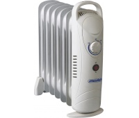 Grzejnik olejowy MESKO, 7 żeberek, 1500W, szary