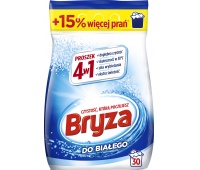 Proszek do prania białych tkanin BRYZA 4w1, 30 prań, 1,95kg