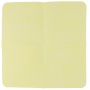 PVA microfibre cloth DONAU PROFESSIONAL, 30 &times; 30cm, 1 pc., yellow