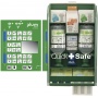 Industrial first aid station PLUM QuickSafe Food Industry, green