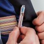 Ballpoint pen CARAN D'ACHE 849 Paul Smith Ed5, M, boxed, silver