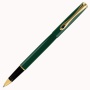 Rollerball pen DIPLOMAT Travaller, green/gold