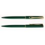 Ballpoint pen DIPLOMAT Travaller, green/gold