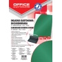 Binding covers, OFFICE PRODUCTS, cardboard, A4, 250 gsm, glossy, 100 pcs, green