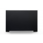 Dry-wipe & magnetic board, NOBO Diamond, 188.3x105.9 cm, glass, black