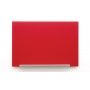 Dry-wipe & magnetic board, NOBO Diamond, 99.3x55.9 cm, glass, red