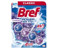 Kulki myjąco-zapachowe do toalet BREF Power Aktiv Lavender, 50g