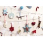 Hooks, Command™ (17026CLR PL), for hanging small ornaments, 20 hooks, 24 mini-strips, transparent