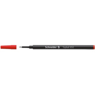 Ballpoint pen refill SCHNEIDER Topball 850, 0,5mm, red