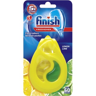 Dishwasher freshener, FINISH, lemon and lime, 8.5 g