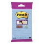 Self-adhesive pad, POST-IT® Super sticky, (6844-L-NB), 152x102mm, 45 sheets, pendant, blue