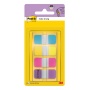 Index dividers, POST-IT®, for archiving (676-AYPV), PP, strong, 15,8x38,1mm, 4x10 pcs, assorted colours