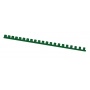 Binding combs, OFFICE PRODUCTS, A4, 12mm (95 sheets), 100pcs, green