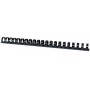 Binding combs, OFFICE PRODUCTS, A4, 22mm (210 sheets), 50pcs, black