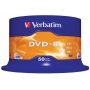 DVD-R VERBATIM AZO, 4.7GB, speed 16x, cake, 50 pcs, matt silver