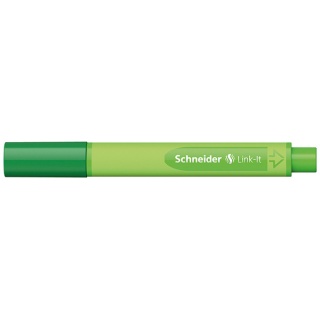 Cienkopis SCHNEIDER Link-It, 0,4mm, zielony, Cienkopisy, pióra kulkowe, Artykuły do pisania i korygowania