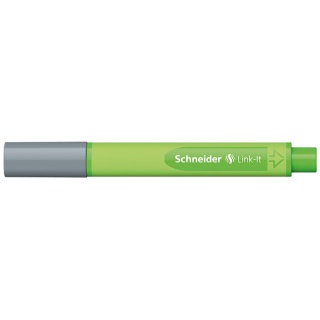 Cienkopis SCHNEIDER Link-It, 0,4mm, szary, Cienkopisy, pióra kulkowe, Artykuły do pisania i korygowania