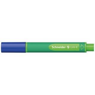 Flamaster SCHNEIDER Link-It, 1,0mm, niebieski, Flamastry, Artykuły do pisania i korygowania