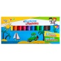 Plasticine, GIMBOO, 12 pcs, assorted colours