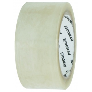 Packing tape, DONAU Solvent, 48mm, 60m, 42micr, transparent, Packing tapes, Envelopes and shipment accessories