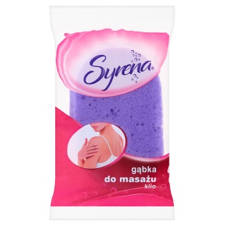 Bath sponge, SYRENA Klio, purple