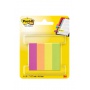 Post-it® Notes Markers 670-4CA-EU, 4 pads of 50 sheets, 12,7 mm x 44,4 mm, assorted Capetown colours