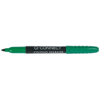 Marker CD/DVD Q-CONNECT, 1 mm, green