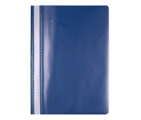 Skoroszyt OFFICE PRODUCTS, PP, A4, miękki, 100/170mikr., granatowy