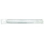 Finger-grip ruler DONAU, 30cm, pendant packing, transparent