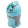 Pencil sharpener KEYROAD Color Mate, plastic, double, with container, point sharpening, display packing, color mix
