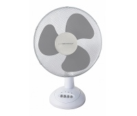 Desktop fan ESPERANZA Chinook, 30cm, white-gray