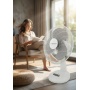 Desktop fan ESPERANZA Chinook, 30cm, white-gray, Fans, Office equipment