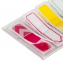 Post-it® Index Small In a Plastic Dispenser Translucent Assorted Colours 5 x 20 Pack
