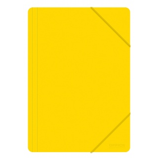 Elasticated File OFFICE PRODUCTS, PP, A4, 500 micr., yellow