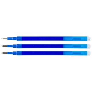 Ballpoint Pen Refill Retractable Q-CONNECT, 1,0 mm, 3 pcs, polybag, blue