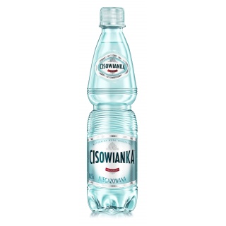 Woda CISOWIANKA, niegazowana, butelka plastikowa, 0,5l, Woda, Artykuły spożywcze