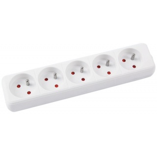 Extension Leads OFFICE PRODUCTS, 5 sockets, 3m, white