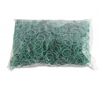 Rubber Bands OFFICE PRODUCTS, diameter 25mm, 1,5x1,5mm, 1000g, green