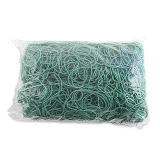 Rubber Bands OFFICE PRODUCTS, diameter 50mm, 1,5x1,5mm, 1000g, green
