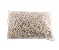 Rubber Bands OFFICE PRODUCTS, diameter 50mm, 1,5x3mm, 1000g, white