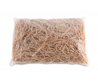 Gumki recepturki OFFICE PRODUCTS, średnica 80mm, 1,5x1,5mm, 60% kauczuku, 1000g, zgrzewka, naturalne