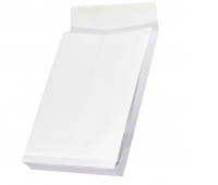 Koperty RBD z taśmą silikonową OFFICE PRODUCTS, HK, E4, 280x400x40mm, 150gsm, 250szt., białe