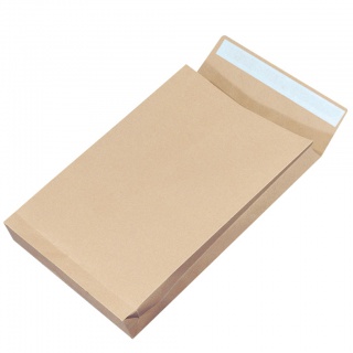 Envelope RND with silicone-coated self-adhesive OFFICE PRODUCTS, HK, E4, 280x400mm, 150gsm, 250pcs, brown