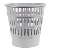 Kosz na śmieci OFFICE PRODUCTS, ażurowy, 16l, szary